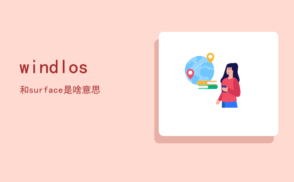 windlos和surface是啥意思