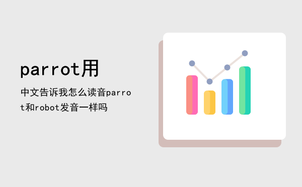 parrot用中文告诉我怎么读音「parrot和robot发音一样吗」