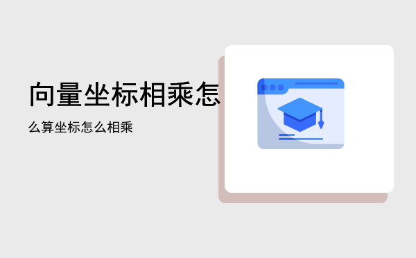 向量坐标相乘怎么算「坐标怎么相乘」