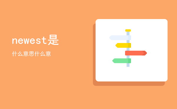 newest是什么意思，newest是什么意