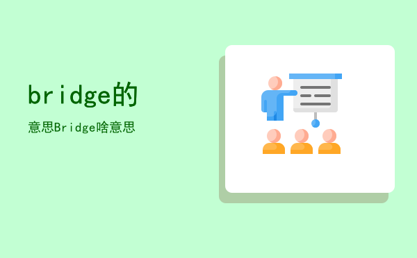 bridge的意思（Bridge啥意思）